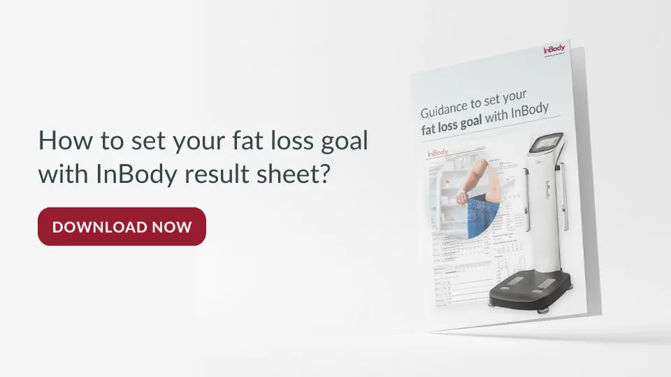 Guidance to set your fat loss goal with InBody (1)