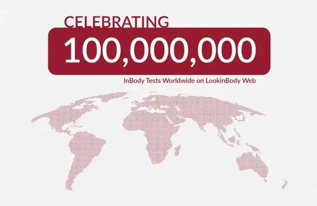 100,000,000 InBody Tests recorded worldwide