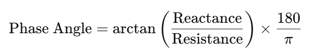 Phase Angle Formula