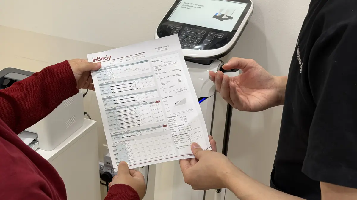 InBody580 Result Sheet